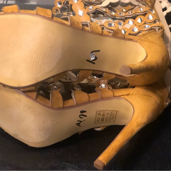 Cape Robbin Open Toe Lace Up Gladiator Over The Knee Thigh High Caged Sandals - Picture 15 of 16